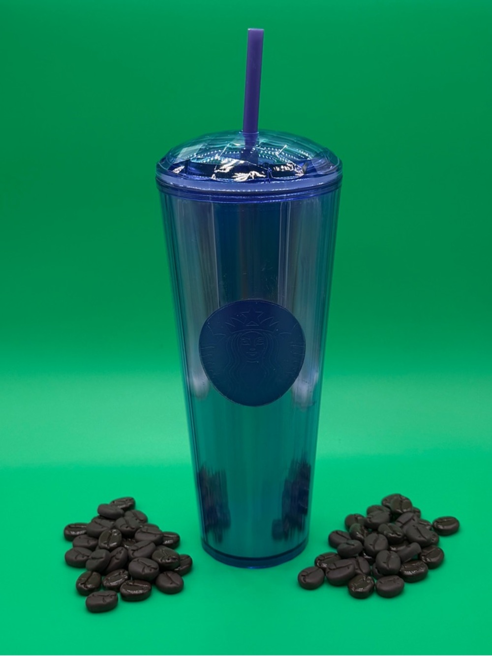 Starbucks periwinkle iridescent dome lid Venti cup